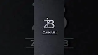 Zainab Name logo design 💎💎 #shorts #shortvideo #shortsvideo #logo #corel #art  #trending #zainab