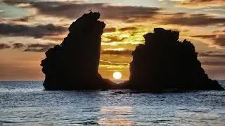 Soothing,Relaxing music with mesmerizing sunrise and sunset theme