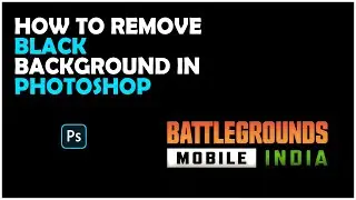REMOVE BLACK BACKGROUND IN 1 MIN  PS 2020💥