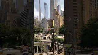 ☀️ NEW YORK CITY: Manhattan Summer Walk POV - 59 St - Columbus Circle / NY, USA #nycstreets #nyclife