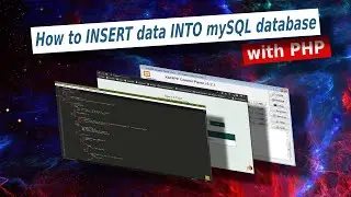 How to INSERT data INTO mySQL database using php ?