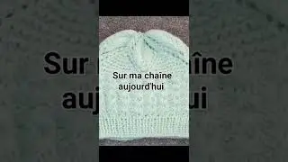 coucous 👋 la vidéo est disponible sur ma chaîne bonne journée bon tricot 😉😘😘