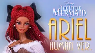 Custom Halle Bailey Ariel Doll ~Human Version~ 💙 ✨ [ THE LITTLE MERMAID ] PART 1