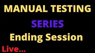 Manual Testing - for Beginners Part - 07 || Selenium Database Testing Live