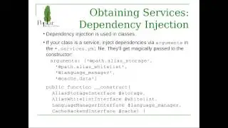 Services, Dependency Injection, and Containers, oh my!