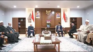 Grand Sykh Al-Azhar Ahmed Al-Thayeb Dan Kemenag