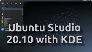 Ubuntu Studio 20.10 Groovy Gorilla with KDE