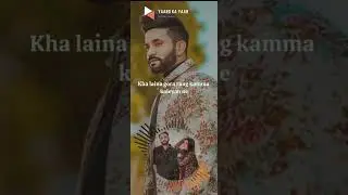 Kam Velliyan Wale Latest Punjabi With Lyrics Status(#Dilpreet)ll#443 llFullscreen #Shorts #Bass #YKY