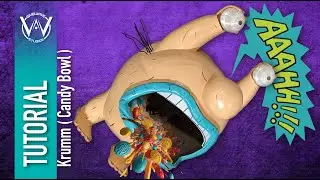 Krumm Candy Bowl Prop ( TUTORIAL ) Aaahh!!! Real Monsters