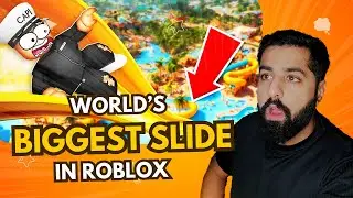 Worlds Biggest Slide In Roblox | Gameplay