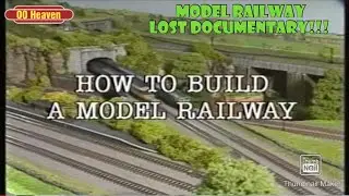 "Lost 1980s Model Railway Documentary Uncovered - Take a Journey Back in Time!"