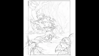 Tree House Sketch