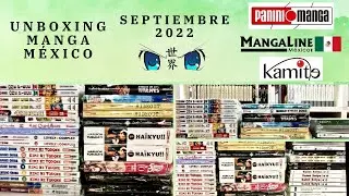 Unboxing Manga Septiembre 2022 México [SMC]