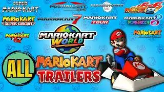 All Mario Kart Game Trailers (1992-2025)