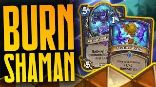 CUMULO BURN SHAMAN METABREAKER?! | Hearthstone