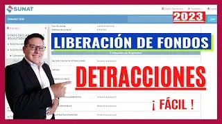 🔴Liberación de fondos de DETRACCIONES SUNAT 2023 | Formulario 1697 - Actualizado