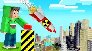 We TESTED NUKES In A MINECRAFT WORLD! (Insane)