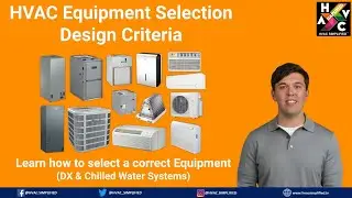 Design Criteria for HVAC Equipment Selection. #hvac  #airconditioning