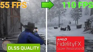 Red Dead Redemption 2 FSR 3 Frame Gen Mod on Ryzen 6800H and RTX 3070Ti Laptop