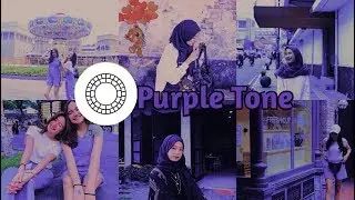 Cara Edit Foto Purple Tone | VSCO TUTORIAL