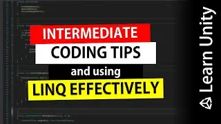 Intermediate Coding Tips and Using LinQ