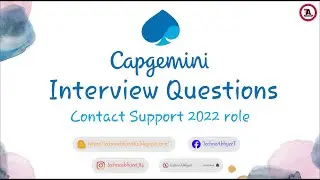 Capgemini Interview Questions - 2022 CSA || Subscribe TechnoAbhijeeT