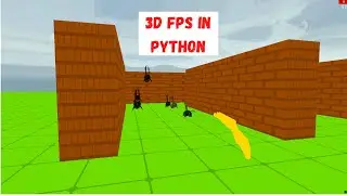 A 3D FPS (First-Person Shooter) Game in Python with Ursina Engine