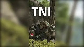 Prajurit Elit TNI Menggunakan M4 untuk Menembak KKB