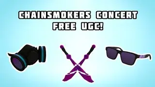 How To Get All Items in ROBLOX Festival Tycoon Chainsmokers Event