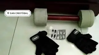 Workout Mancuerna Casera. #Dumbbells #attitude.Pandemia