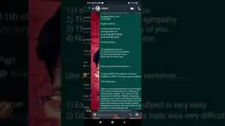 How to remove forward on WhatsApp