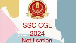 SSC CGL 2024 notification