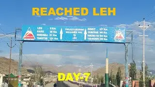 Day 7 | Kargil To Leh | Ahmedabad To Ladakh Road Trip