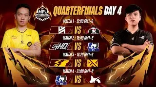 [TAGALOG] ONE Esports MPL Invitational 2022 | Day 4 | Quarterfinals