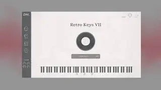 Retro Keys VII: Free Piano Plugin