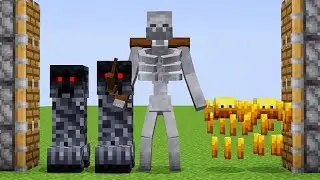 Death Creeper + Mutant Skeleton +Blaze = ??? / minecraft