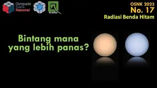 Pembahasan OSNK Astronomi 2023, no 17 - Suhu Bintang