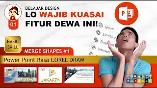 POPI #1  |  LO WAJIB KUASAI FITUR DEWA DI MS POWER POINT INI  |  MERGE SHAPES