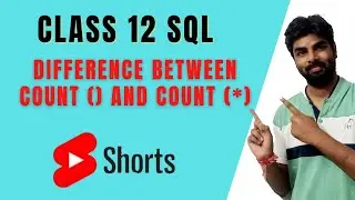 Difference between count () and count (*)  in sql | mysql in hindi class 12 ip cs term 2 | one shot