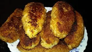 Рыбные котлеты. Сочные и с хрустящей корочкой!