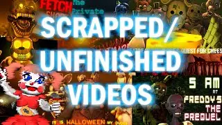 [FNAF/SFM] Unfinished/Scrapped Videos Compilation