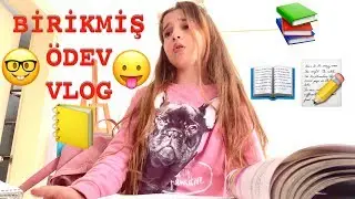 Birikmiş Ödev Vlog. Ecrin Su Çoban