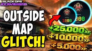 NEW Out Of Map Glitch On Nuked Survival! Infinite XP FULL AFK (BO7 Zombies)