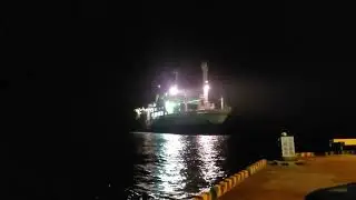 喜界島にて。フェリーあまみで鹿児島市へ