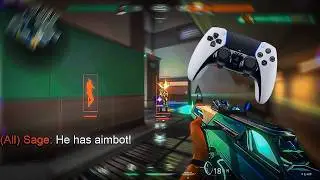 They thought I was CHEATING in CONSOLE Valorant RANKED!