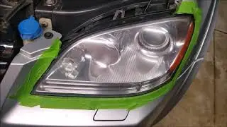 HEADLIGHT SCRATCH REPAIR PROCESS