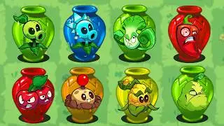 PvZ 3 BETA Vasebraker Challenge - All NOOB Plants Vs All Zombies