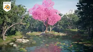 How To Create Beautiful Realistic Forest Environment | Blender 3D Environment [Free Project File]