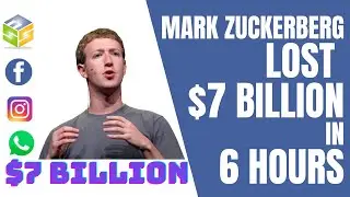 Mark Zuckerberg lost 7 Billion Dollar in just 6 hours | Haroon Zuberi | 3 Second Solutions
