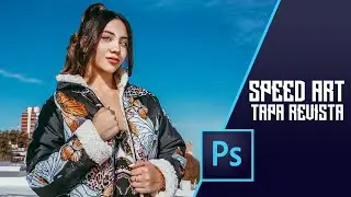 SPEED ART PHOTOSHOP | Tapa de revista "Suplemento Mujeres"